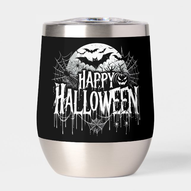 Vintage happy Halloween art (Front)