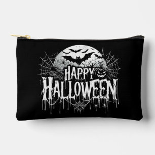 Vintage happy Halloween art Accessory Pouch