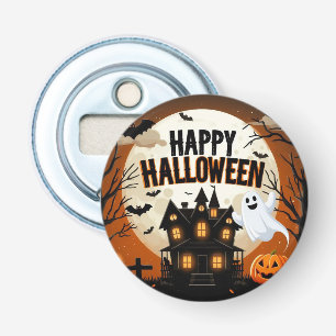 Vintage happy Halloween art Bottle Opener