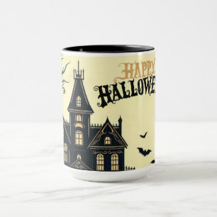 Vintage happy Halloween art Mug
