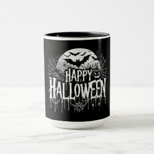 Vintage happy Halloween art Mug