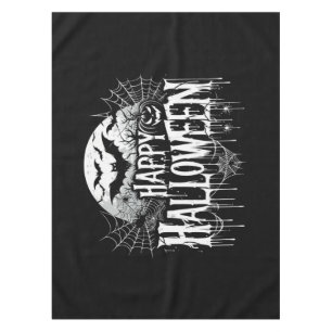 Vintage happy Halloween art Tablecloth
