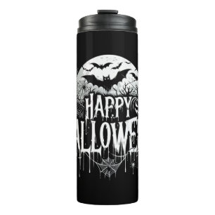 Vintage happy Halloween art Thermal Tumbler
