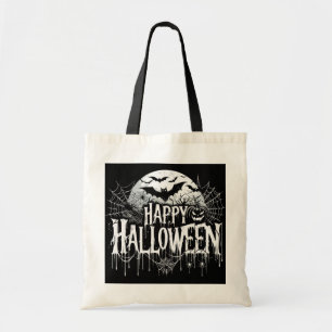 Vintage happy Halloween art Tote Bag