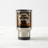 Vintage happy Halloween art