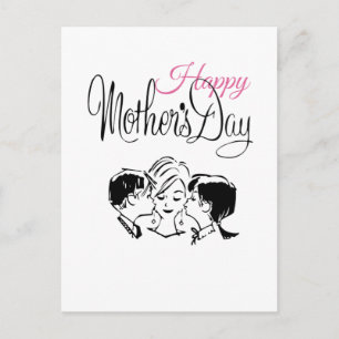 Vintage Happy mother's day! Postcard