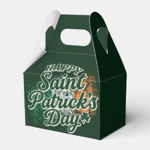 Vintage Happy Saint Patrick's day Favour Box