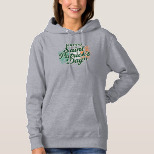 Vintage Happy Saint Patrick's day Hoodie