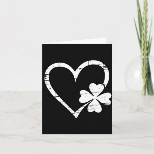 Vintage happy st patrick's day go lucky irish card