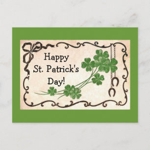 Vintage Happy St. Patrick's Day! Postcard