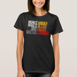 Vintage Harder Better Faster Stronger T-Shirt
