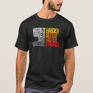 Vintage Harder Better Faster Stronger T-Shirt