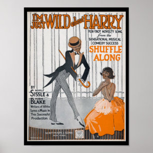 vintage harlem renaissance poster