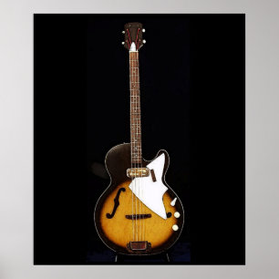 Vintage Harmony H22 Bass Print