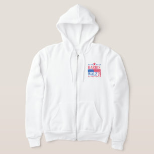 Vintage Harris and Walz 2024 Election Hoodie