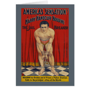 Vintage Harry Handcuff Houdini - The Jail Breaker