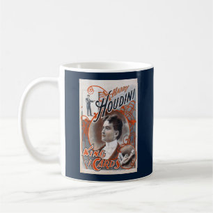 Vintage Harry Houdini Magic Escape Coffee Mug