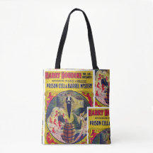 Vintage Harry Houdini Prison Cell & Barrel Mystery