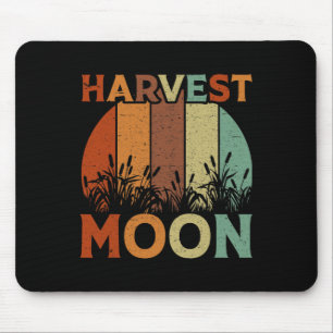 Vintage Harvest Moon Mouse Mat
