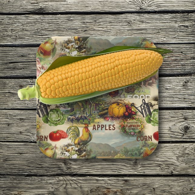 Vintage Harvest Paper Plate (Creator Uploaded)