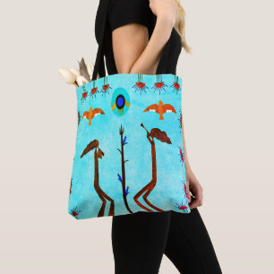Vintage Harvest Song Tote Bag