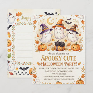 Vintage Haunted Mansion Halloween Invitation Templ