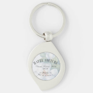 Vintage Haute Couture Fashion Design  Key Ring