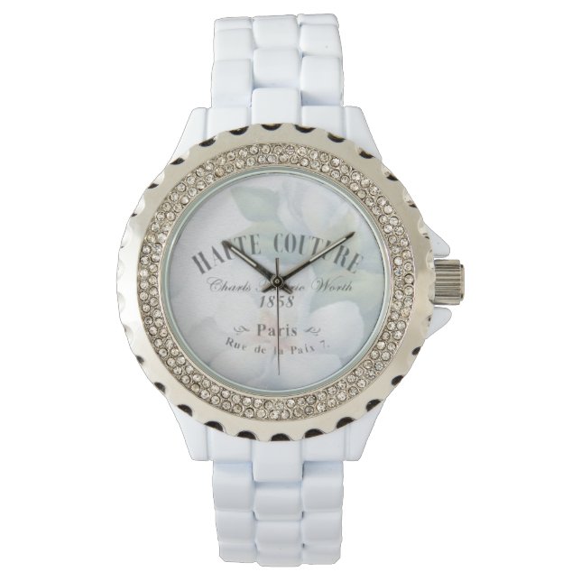 Vintage Haute Couture Fashion Design    Watch (Front)