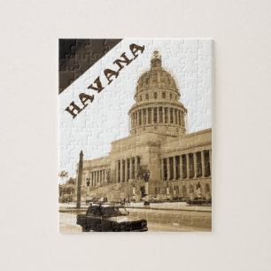 Vintage Havana, Cuba Jigsaw Puzzle