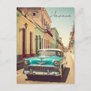 Vintage Havana Cuba Postcard