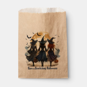 Vintage Have a Bewitching Halloween Favour Bags