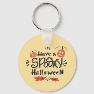 Vintage Have a Spooky Halloween Key Ring