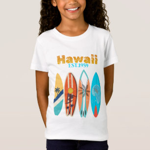 Vintage Hawaii Est. 1959 Retro Surfboards T-Shirt
