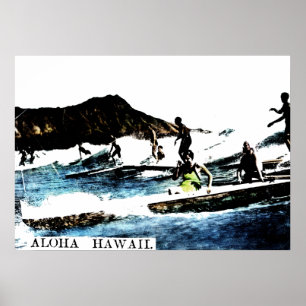 Vintage Hawaii Poster