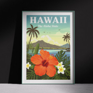 Vintage Hawaii Poster