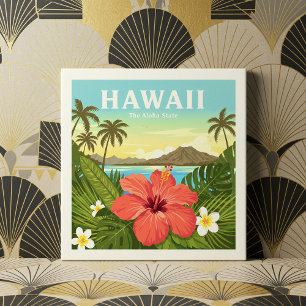 Vintage Hawaii Tile