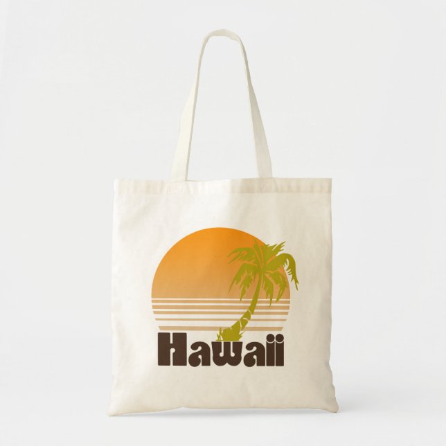 Vintage Hawaii Tote Bag (Front)