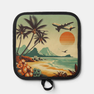 Vintage Hawaii/Tropical  Pot Holder