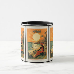 Vintage Hawaii: Tropical Travel  Mug