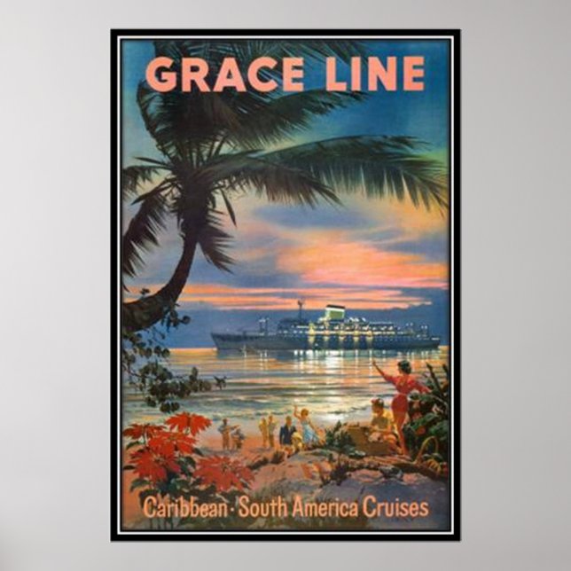 Vintage Hawaii, USA - Poster (Front)