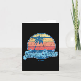 Vintage Hawaiian Beaches Hawaii Hi Clic 70s Retro Card