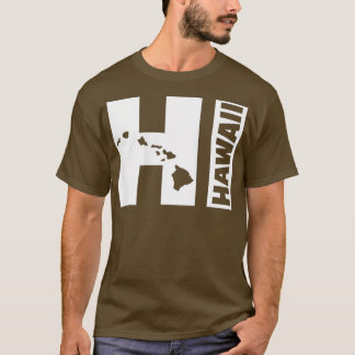 Vintage Hawaiian Islands Hawaii Aloha State T-Shirt