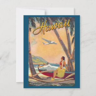 Vintage Hawaiian Islands Travel Aloha Pacific