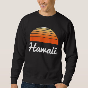 Vintage Hawaiian T Shirt Retro Sunset Surf Hawaii
