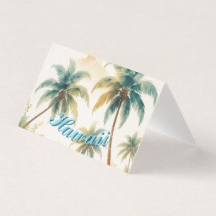 Vintage Hawaiian Travel Honolulu Magnetic Card
