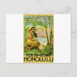 Vintage Hawaiian Travel Postcard