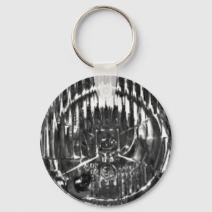 Vintage headlight keychain