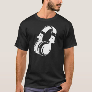 Vintage Headphone T-Shirt (Dark)