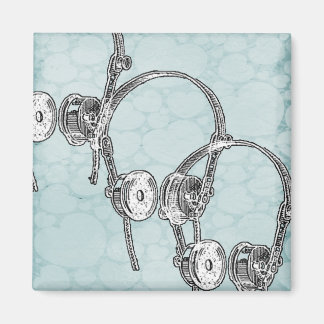 Vintage Headphones Magnet