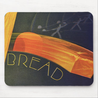Vintage Healthy Foods, Whole Grain Wheat Bread Mouse Mat